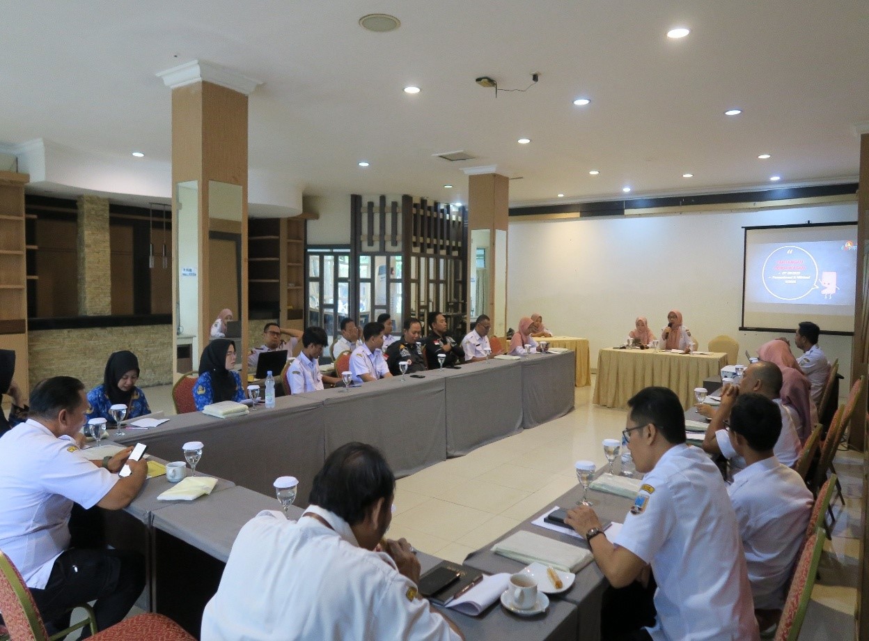 DPMPTSP Kabupaten Rembang Gelar FGD Evaluasi Kinerja Investasi dan Pengawasan Perizinan Berusaha Berbasis Risiko