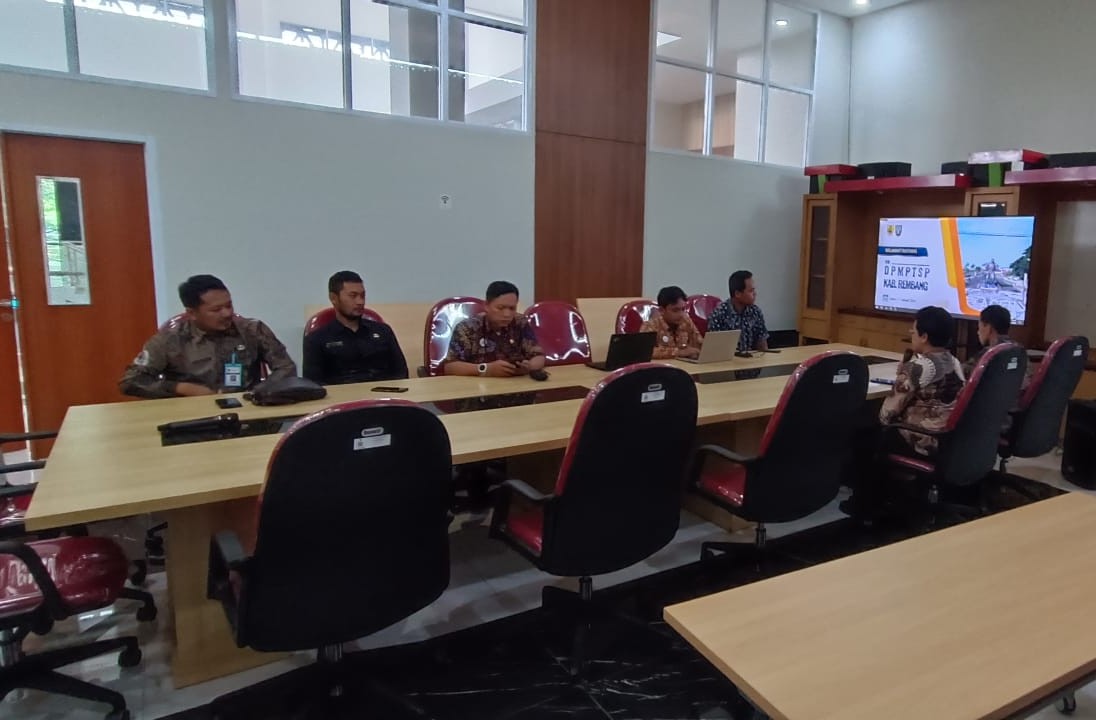 Kunjungi DPMPTSP Kabupaten Sragen, DPMPTSP Kab Rembang Perkuat Kolaborasi Pengelolaan Perizinan Berbasis Risiko dan Pengembangan Sistem Mandiri Online
