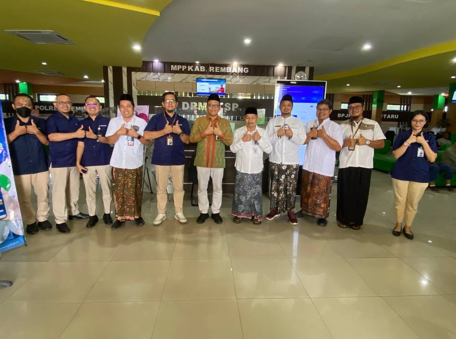 Direktur Perencanaan dan Pengembangan BPJS Kesehatan Kunjungi Mal Pelayanan Publik Kabupaten Rembang